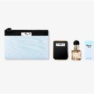 Miu Miu Light Blue Fragrance Gift Set with Black Case
